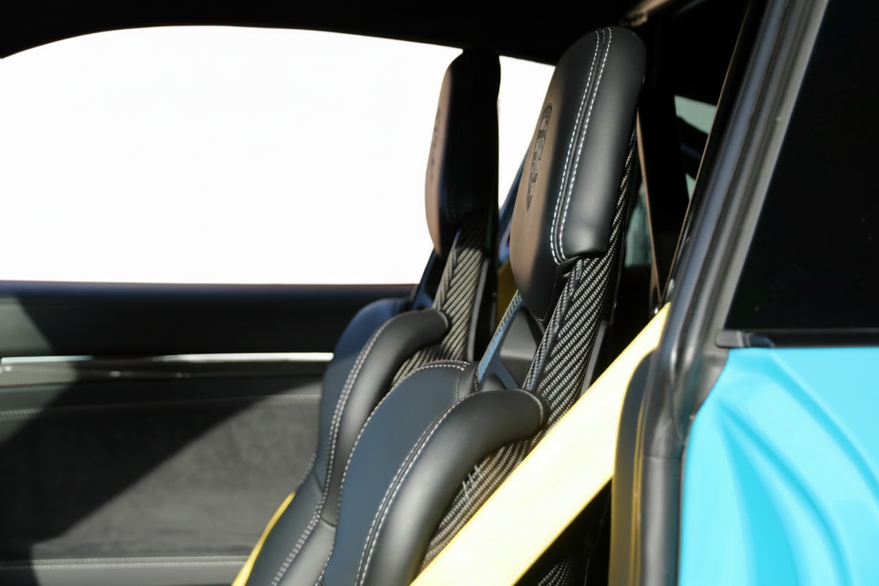Porsche 918 'LWB' Seat Recliner Brackets image 2