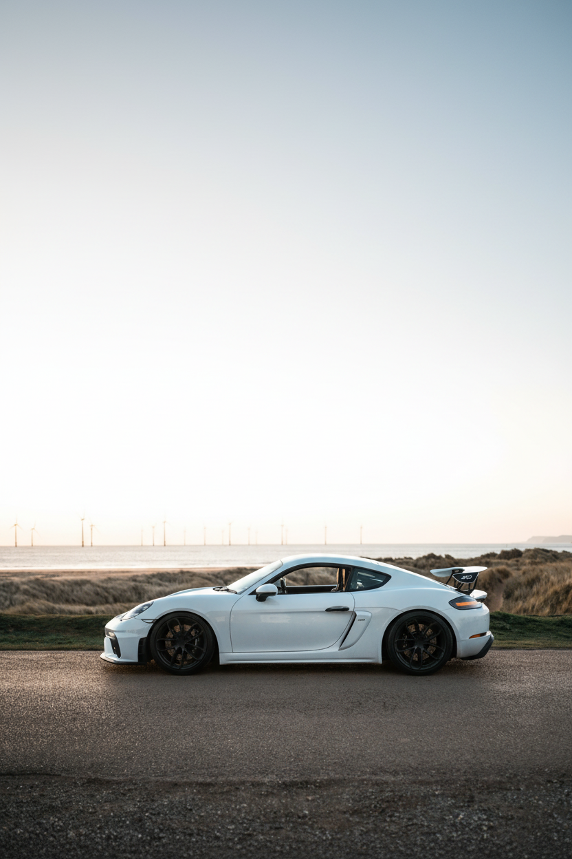 Renntechnik Motorsport Cayman GT4 Extended Wing Risers image 5
