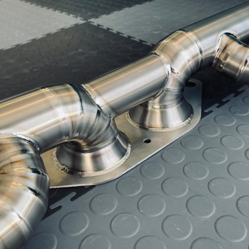 Renntechnik Motorsport 911 GT3 Titanium Centre Bypass Exhaust image 1