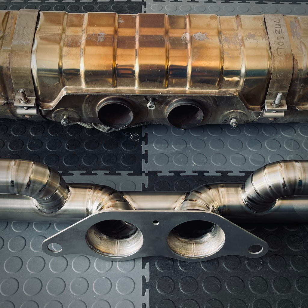Renntechnik Motorsport 911 GT3 Titanium Centre Bypass Exhaust image 3
