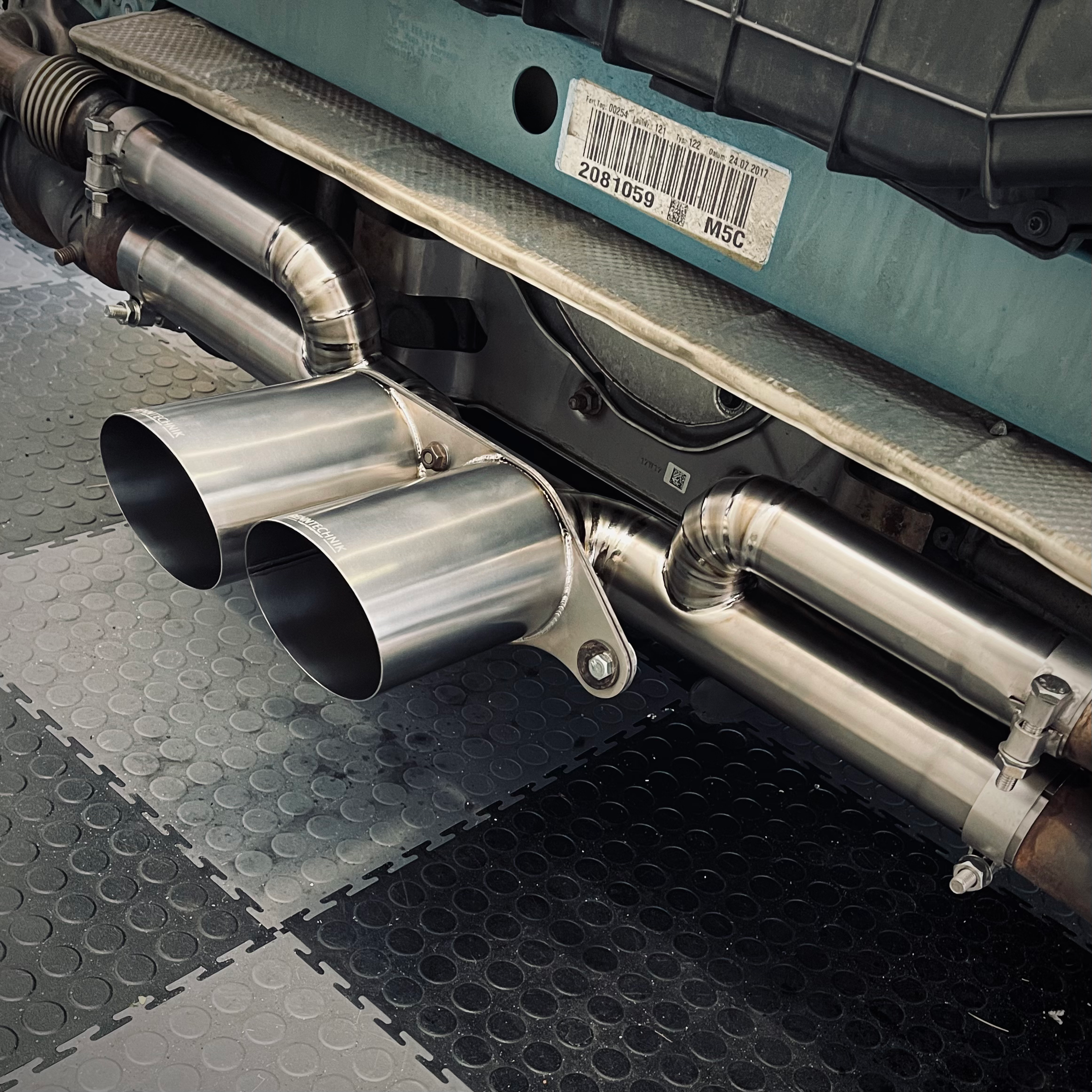 Renntechnik Motorsport 911 GT3 Titanium Centre Bypass Exhaust image 0